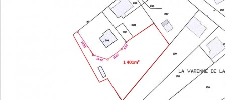 Terrain Bellerive – 1401m² Terrain Bellerive – 1401m²