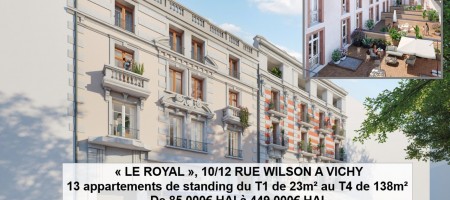 Commercialisation programme « Le Royal » Commercialisation programme « Le Royal »