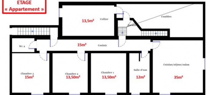 Plan étage