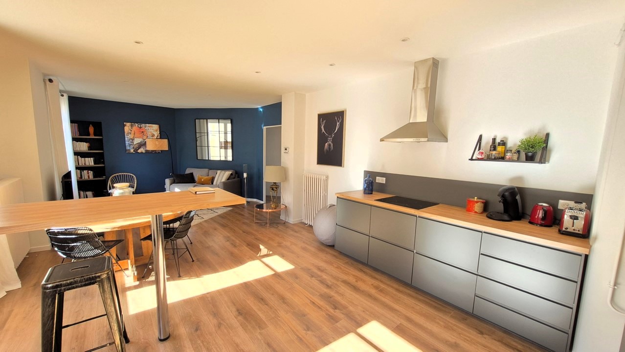 APPARTEMENT TOTALEMENT RÉNOVÉ, BEAUCOUP DE CHARME